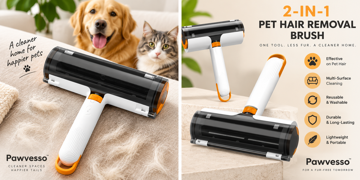Pawvesso™ 2-in-1 Pet Hair Remover